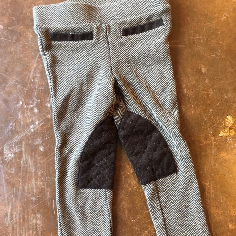 Janie and Jack riding ponte pants